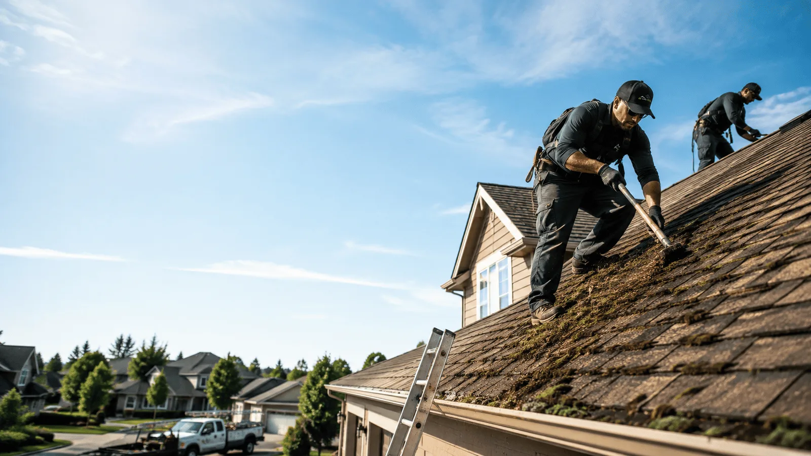 Roof Moss Removal in La Pryor, TX near me